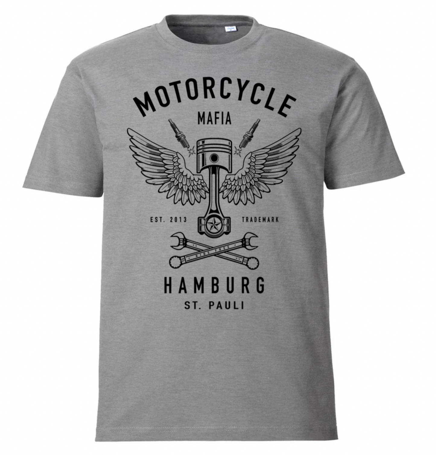 T-Shirt Piston grey