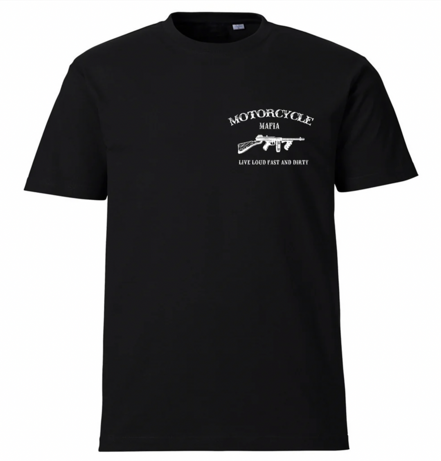 T-Shirt Loud and Dirty schwarz