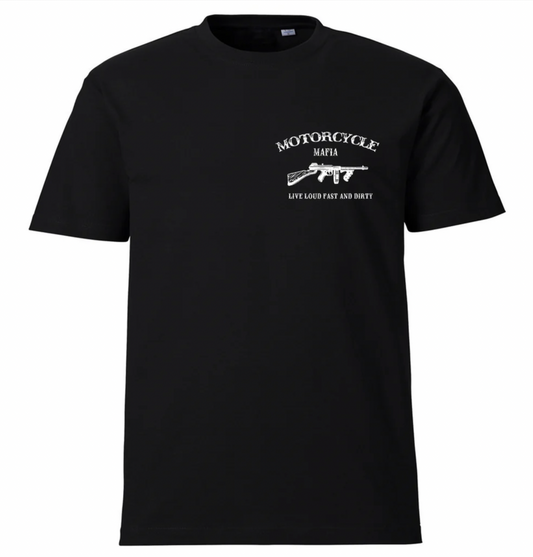T-Shirt Loud and Dirty black