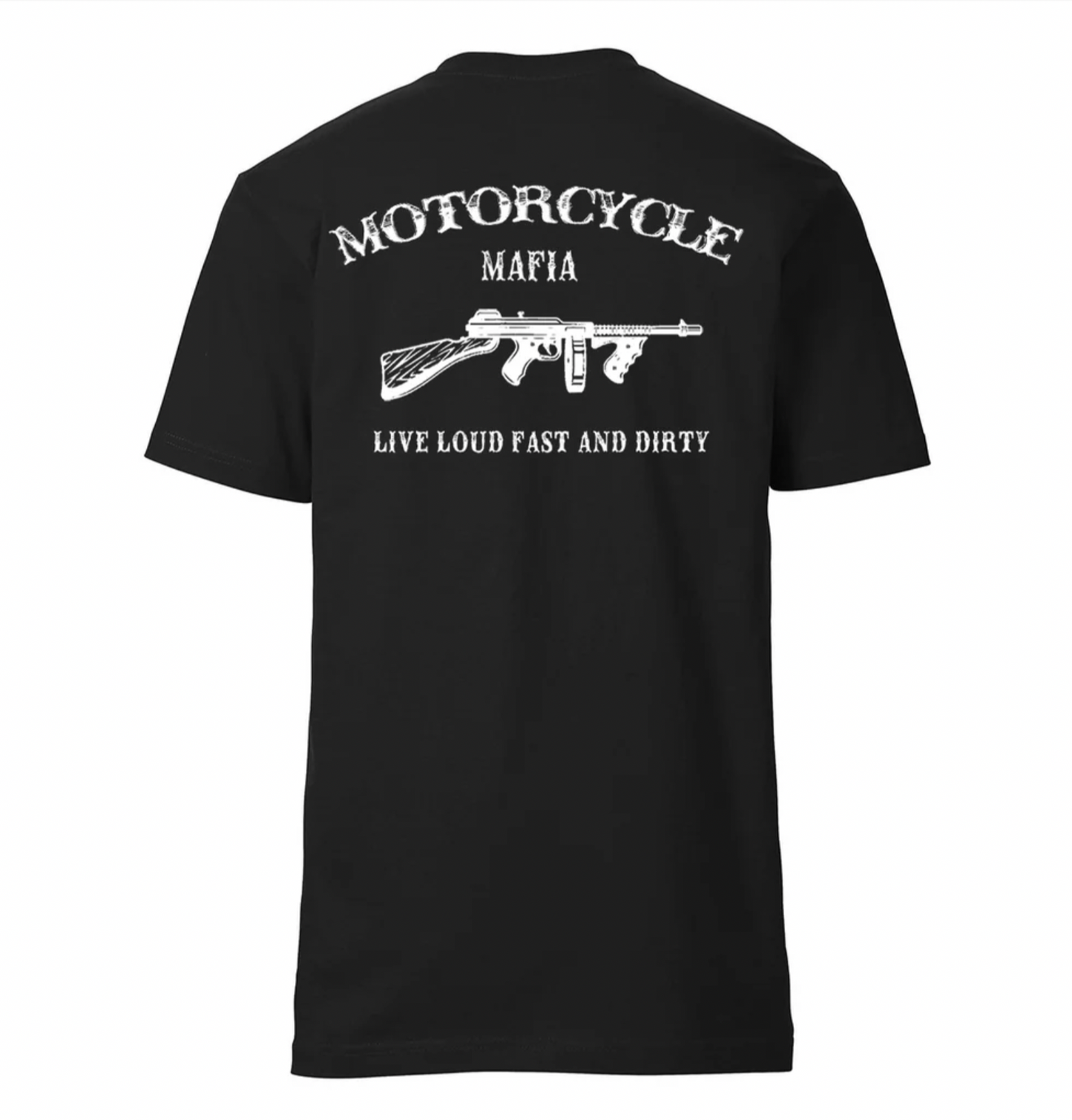 T-Shirt Loud and Dirty schwarz