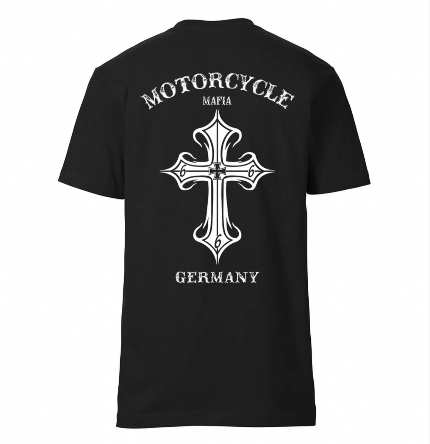 T-Shirt Kreuz schwarz