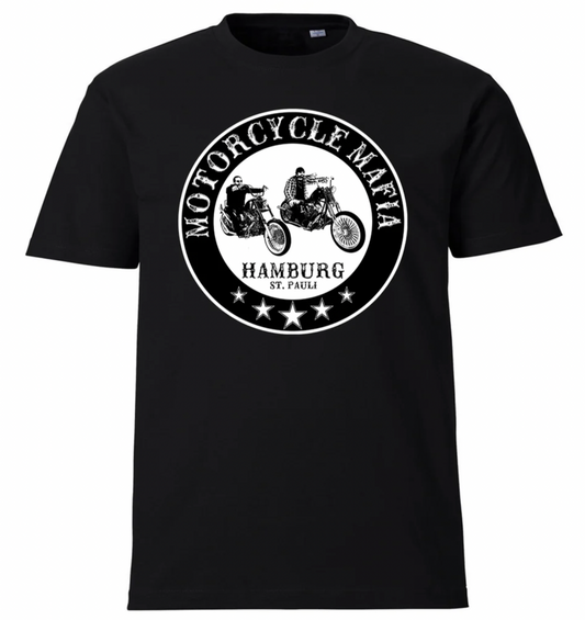 T-Shirt Biker schwarz